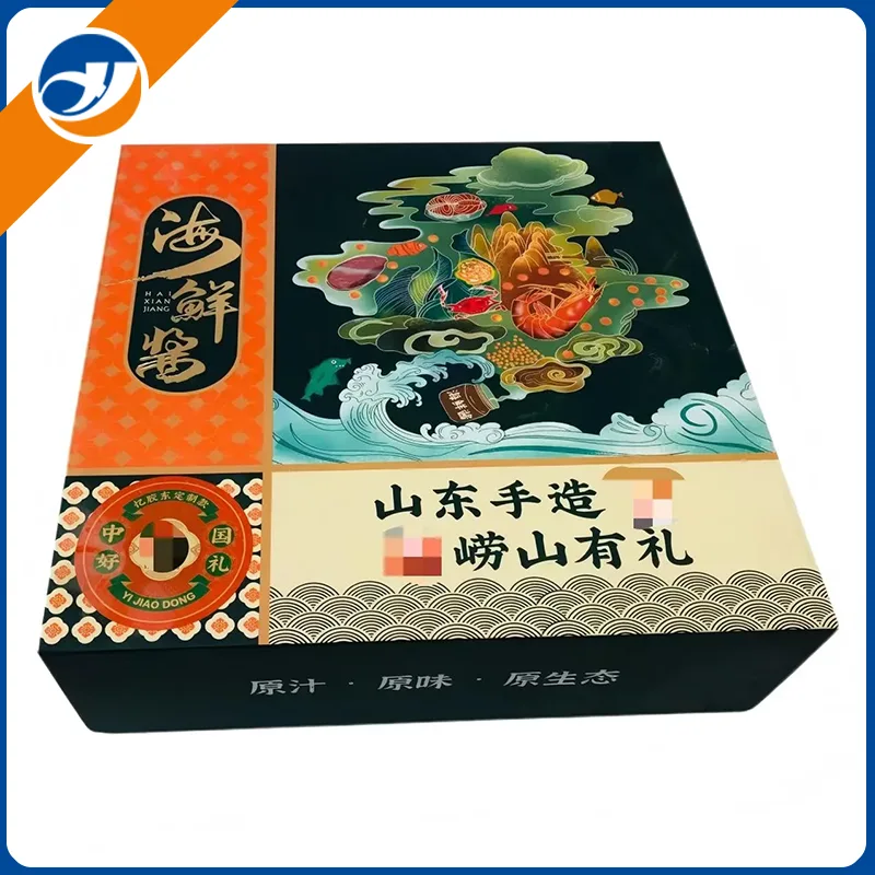 Taitettava magneettikastikepakkauslaatikko