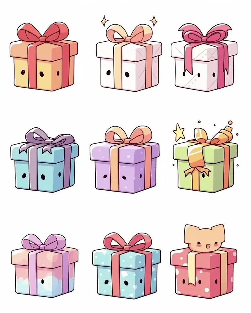 Christmas gift boxes
