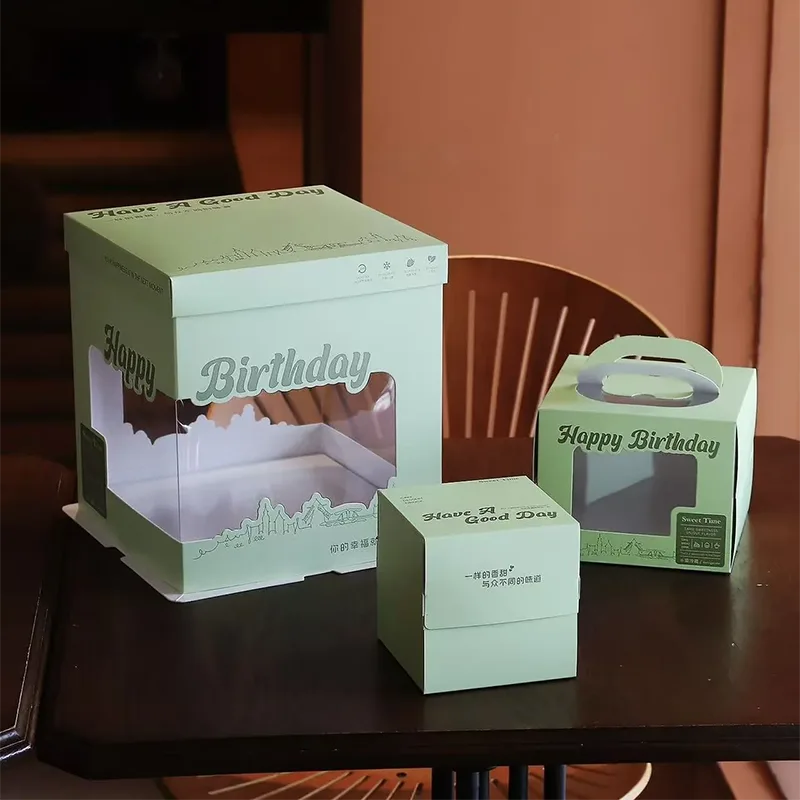 Cake gift boxes